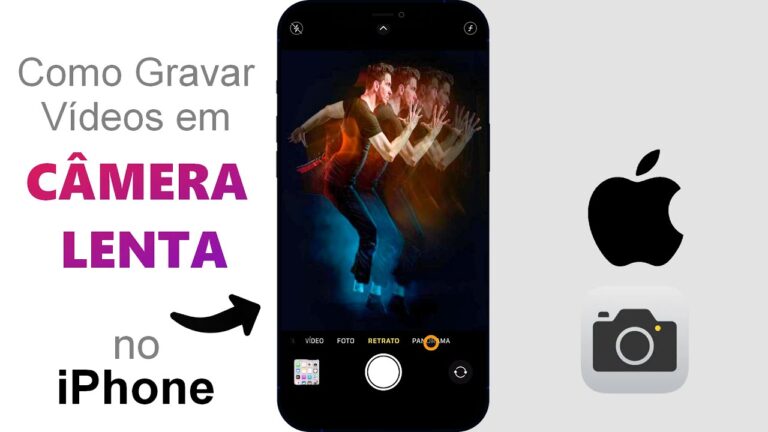 Como Gravar Vídeos em CÂMERA LENTA no iPhone