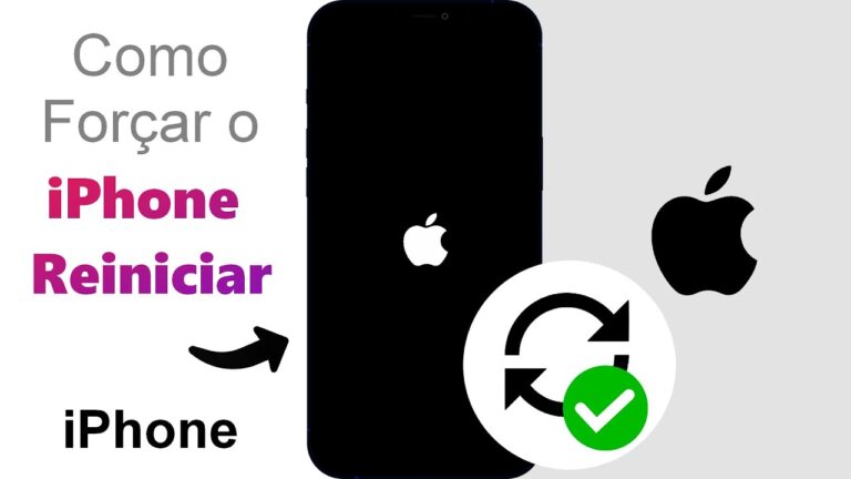 Como Forçar o iPhone a Reiniciar (DESTRAVAR)