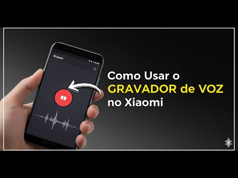 Como usar o gravador de voz no Xiaomi