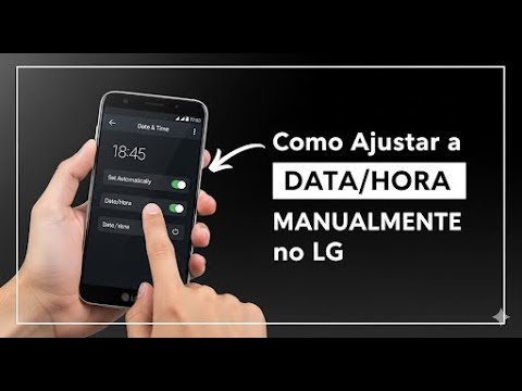 Configuração Manual da DATA e HORA no LG Configuração Manual da DATA e HORA no LG