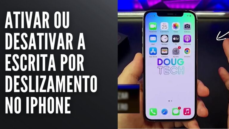 Ativar ou Desativar a Escrita por Deslizamento no iPhone