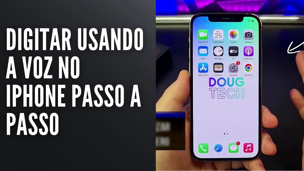 Digitar Usando a Voz no iPhone Passo a Passo Digitar Usando a Voz no iPhone Passo a Passo