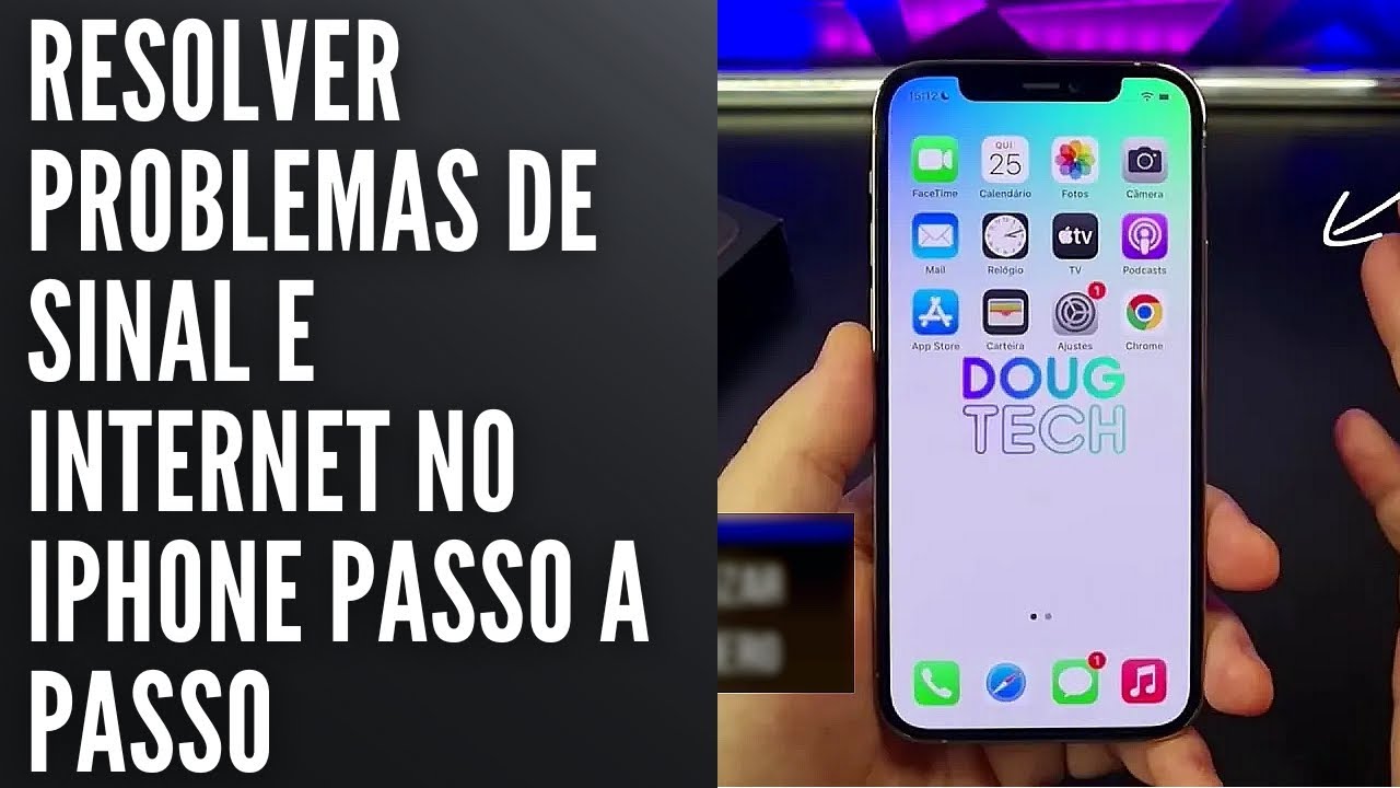 Resolver Problemas de Sinal e Internet no iPhone Passo a Passo Resolver Problemas de Sinal e Internet no iPhone Passo a Passo