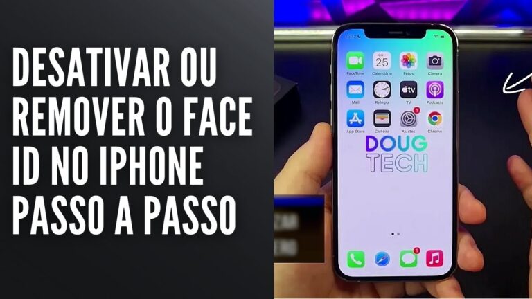 Desativar ou Remover o Face ID no iPhone Passo a Passo