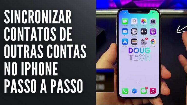 Sincronizar Contatos de Outras Contas no iPhone Passo a Passo