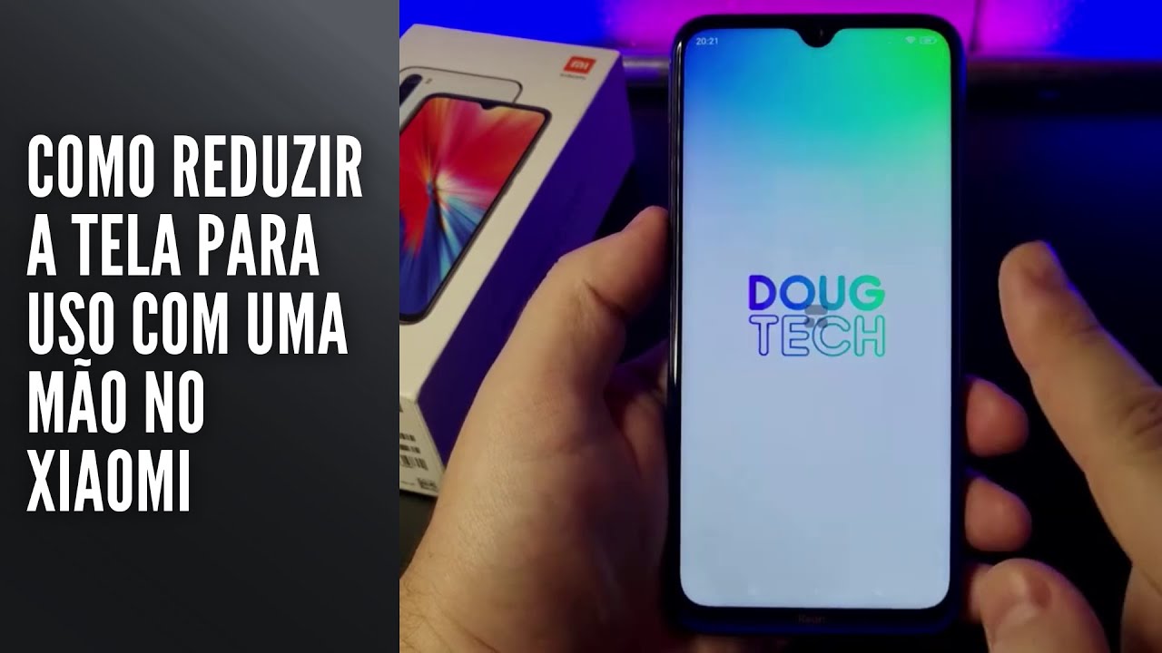 Como reduzir a tela para uso com uma mão no Xiaomi