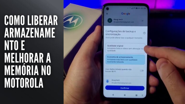 Como Liberar Armazenamento e Melhorar a Memória no Motorola