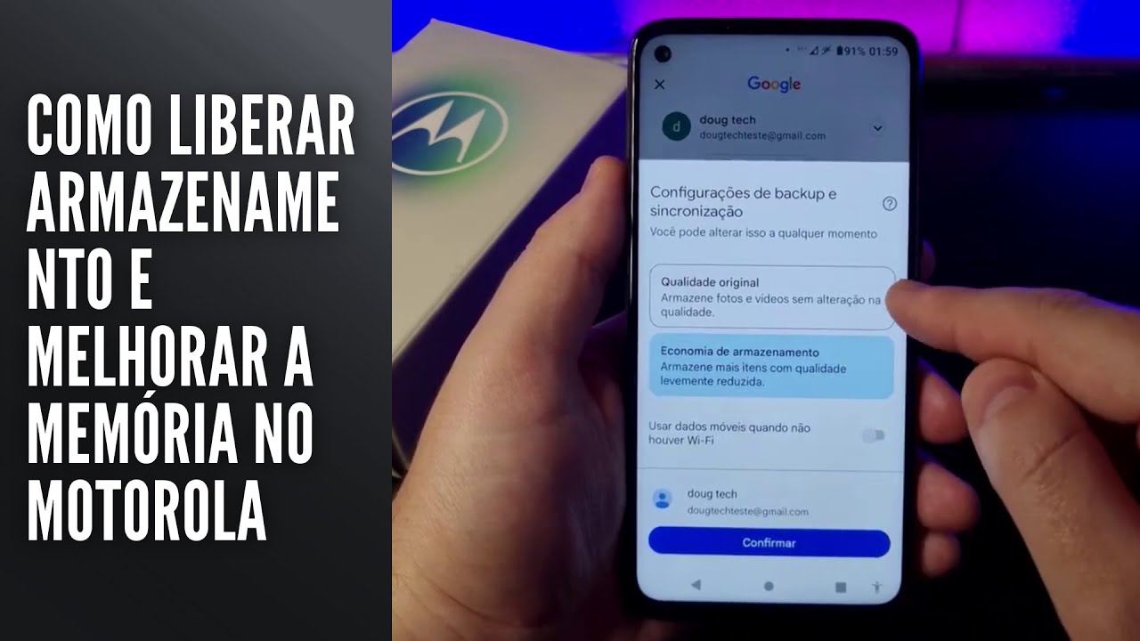 Como Liberar Armazenamento e Melhorar a Memória no Motorola