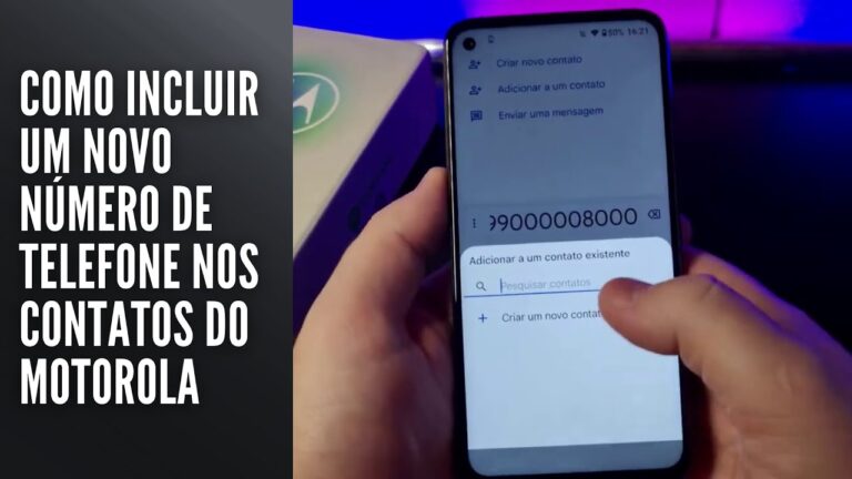 Como Incluir um Novo Número de Telefone nos Contatos do Motorola Como Incluir um Novo Número de Telefone nos Contatos do Motorola