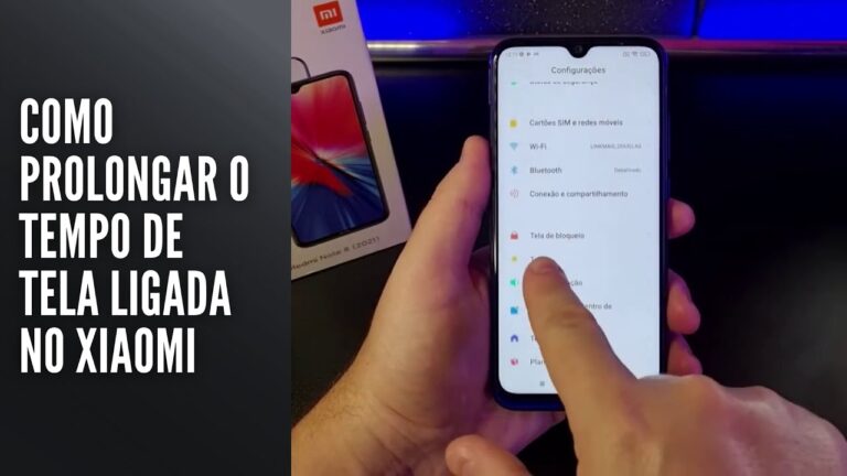 Como Prolongar o Tempo de Tela Ligada no Xiaomi