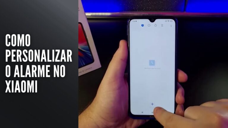 Como Personalizar o Alarme no Xiaomi