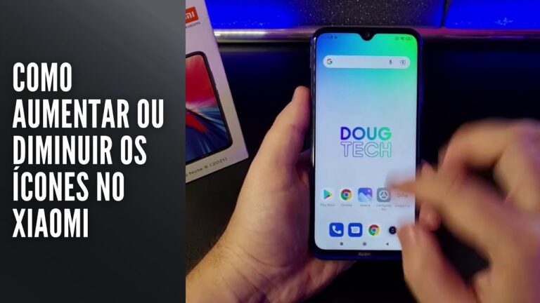 Como Aumentar ou Diminuir os Ícones no Xiaomi