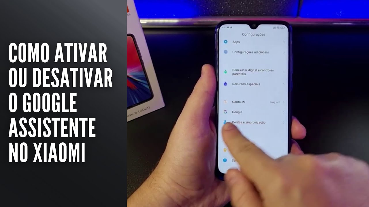 Como Ativar ou Desativar o Google Assistente no Xiaomi Como Ativar ou Desativar o Google Assistente no Xiaomi