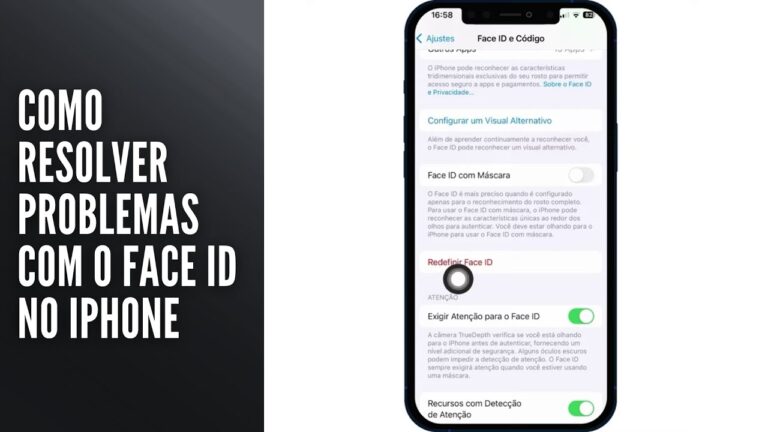 Como Resolver Problemas com o Face ID no iPhone