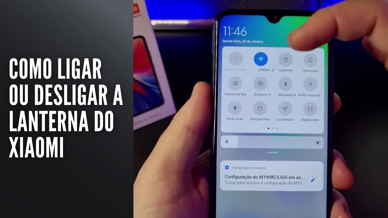 Como Ligar ou Desligar a Lanterna do Xiaomi Como Ligar ou Desligar a Lanterna do Xiaomi