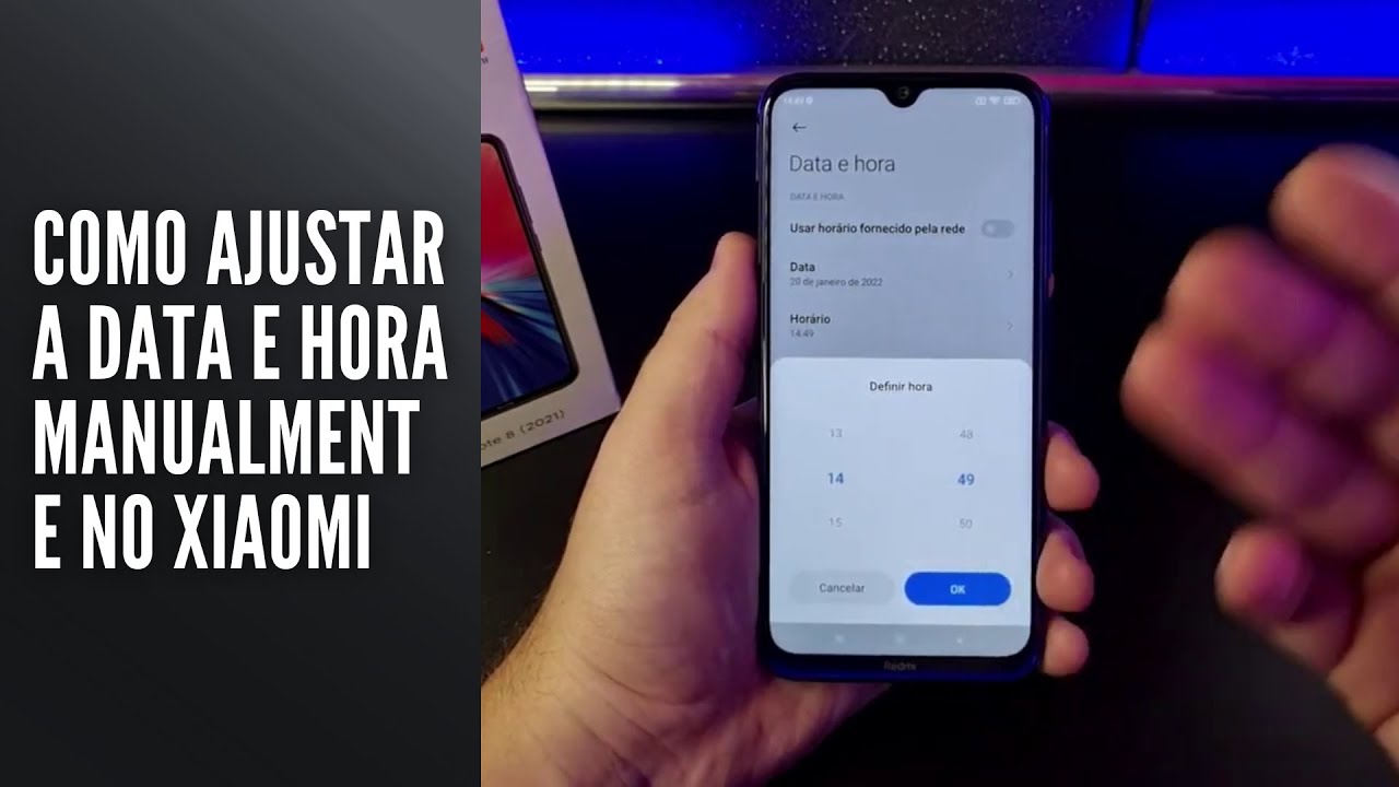 Como Ajustar a Data e Hora Manualmente no Xiaomi Como Ajustar a Data e Hora Manualmente no Xiaomi