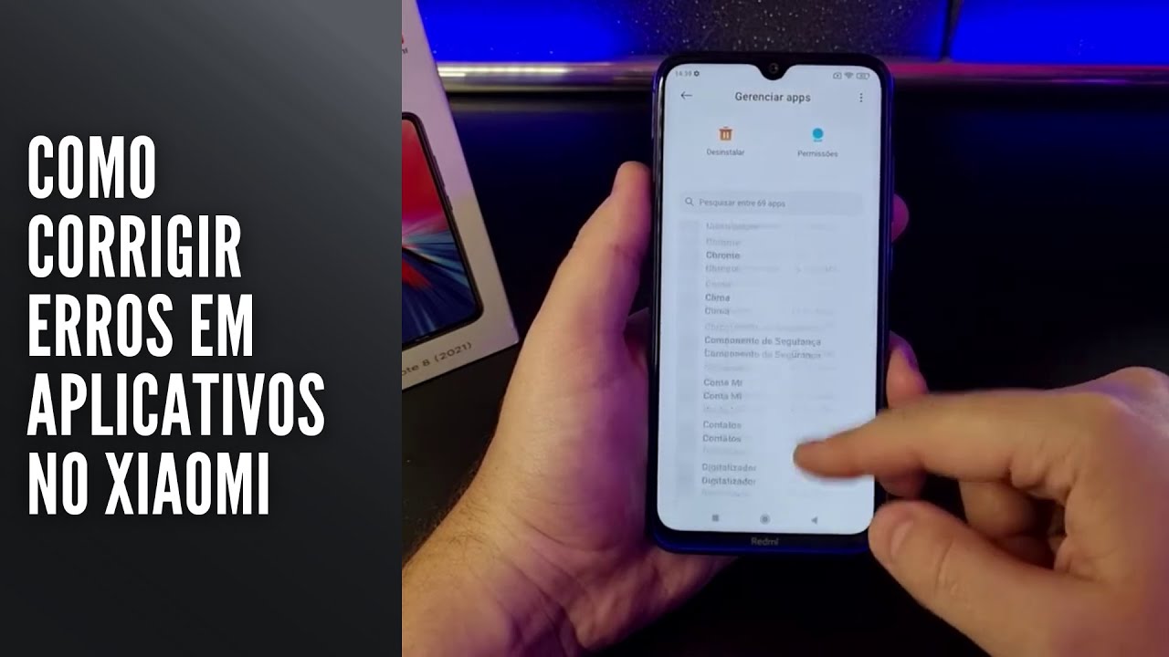 Como Corrigir Erros em Aplicativos no Xiaomi Como Corrigir Erros em Aplicativos no Xiaomi