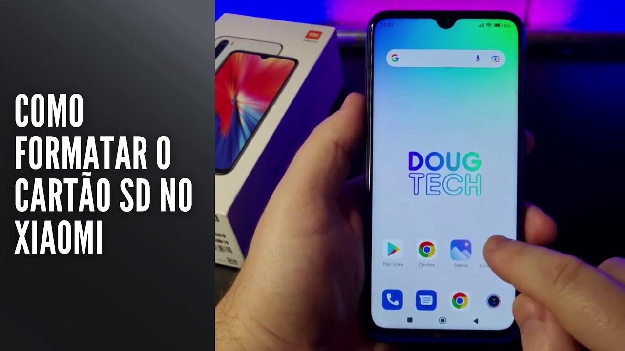 Como formatar o cartão SD no Xiaomi Como formatar o cartão SD no Xiaomi