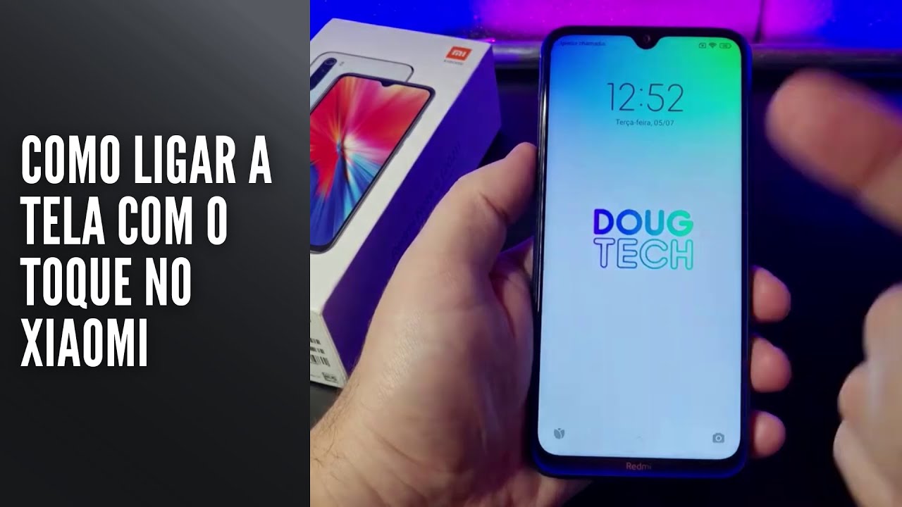 Como ligar a tela com o toque no Xiaomi