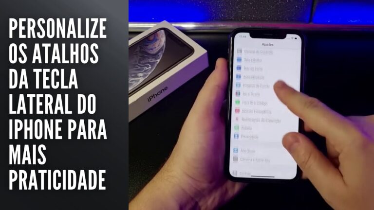 Personalize os atalhos da tecla lateral do iPhone para mais praticidade
