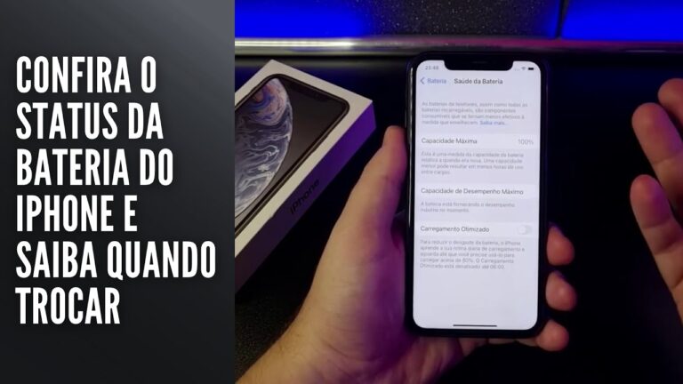Confira o status da bateria do iPhone e saiba quando trocar