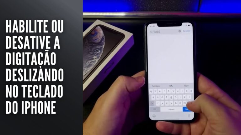 Habilite ou desative a digitação deslizando no teclado do iPhone
