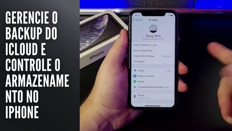Gerencie o backup do iCloud e controle o armazenamento no iPhone