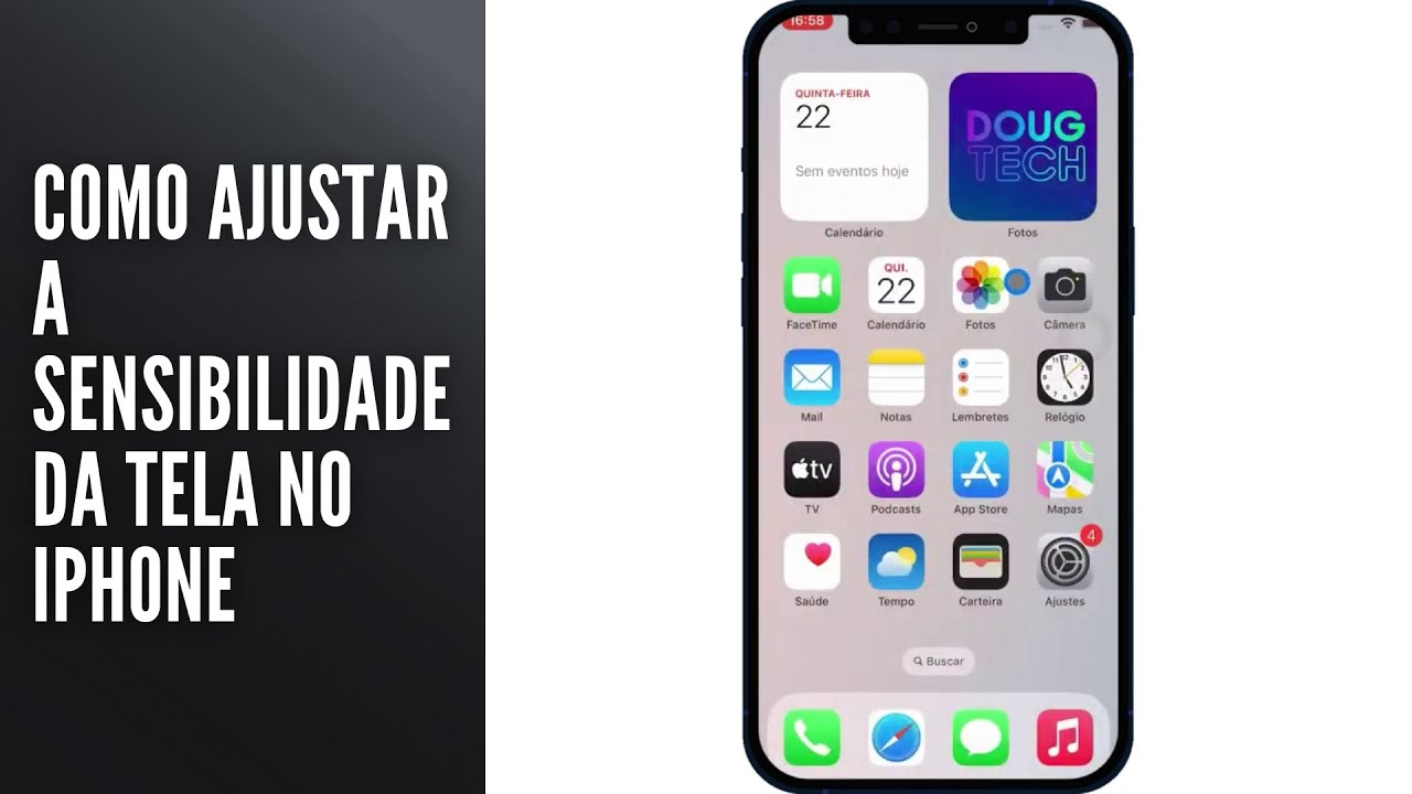 Como Ajustar a Sensibilidade da Tela no iPhone