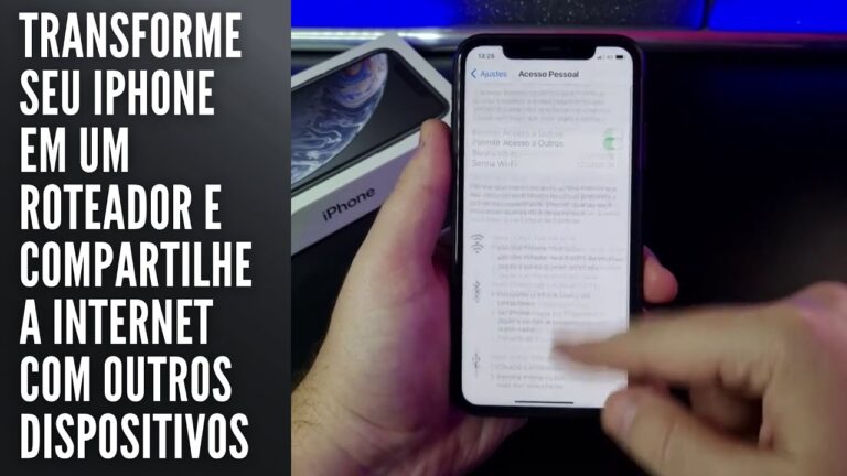 Transforme seu iPhone em um roteador e compartilhe a internet com outros dispositivos
