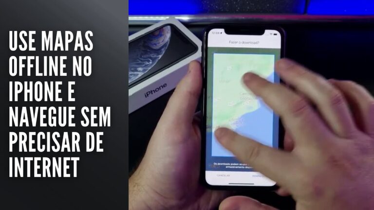 Use mapas offline no iPhone e navegue sem precisar de internet
