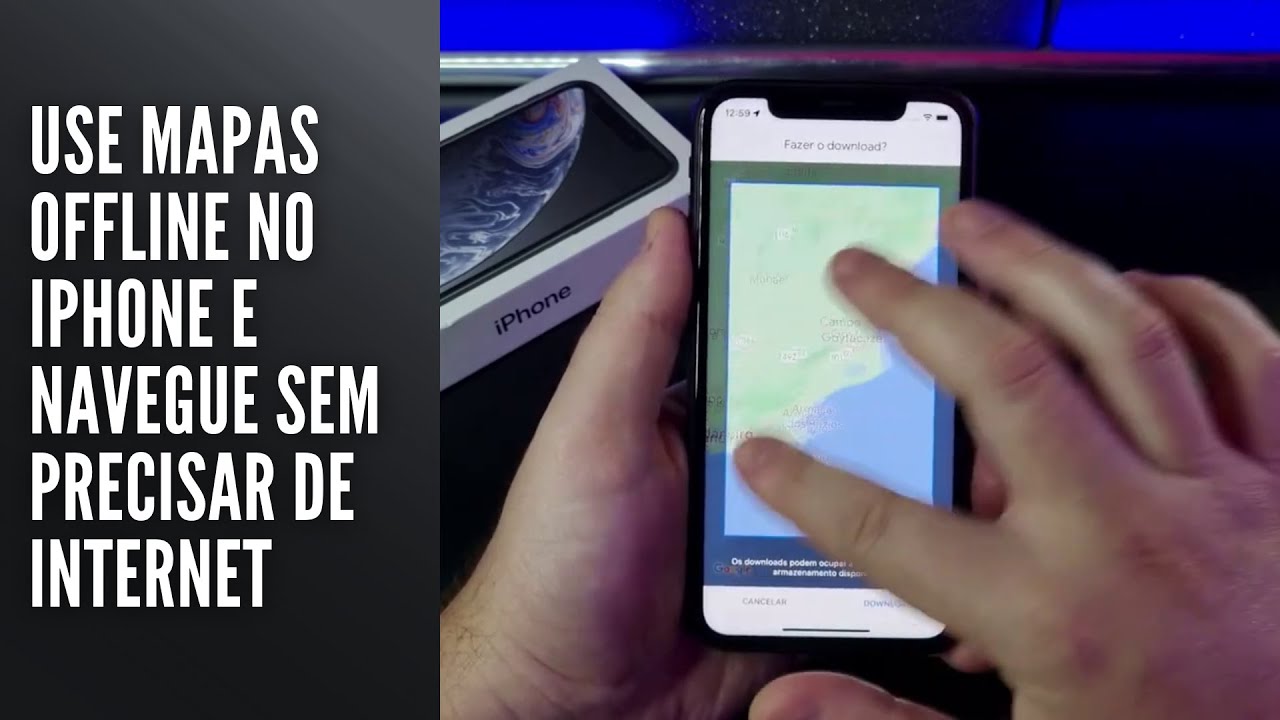 Use mapas offline no iPhone e navegue sem precisar de internet Use mapas offline no iPhone e navegue sem precisar de internet