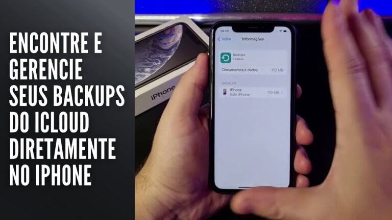Encontre e gerencie seus backups do iCloud diretamente no iPhone