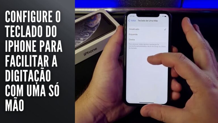 Configure o teclado do iPhone para facilitar a digitação com uma só mão