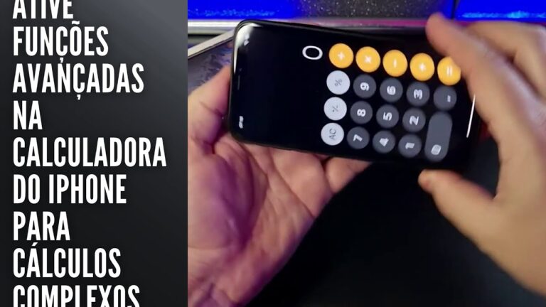 Ative funções avançadas na calculadora do iPhone para cálculos complexos