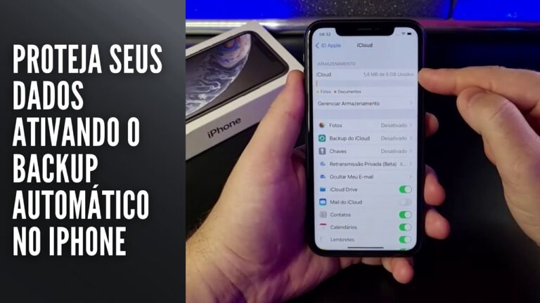 Proteja seus dados ativando o backup automático no iPhone