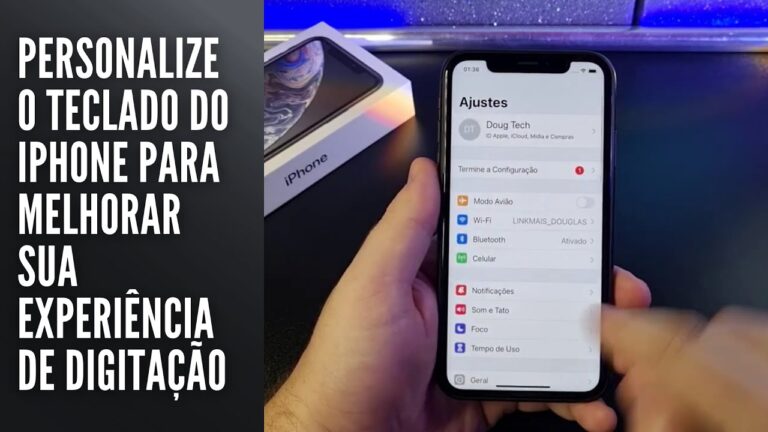 Personalize o teclado do iPhone para melhorar sua experiência de digitação
