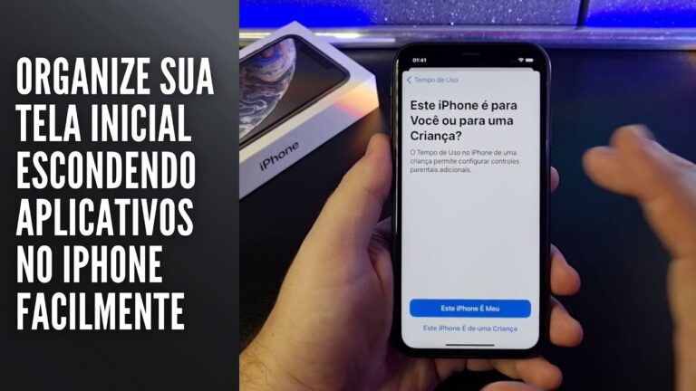 Organize sua tela inicial escondendo aplicativos no iPhone facilmente