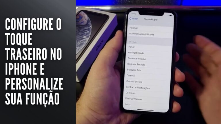 Configure o toque traseiro no iPhone e personalize sua função