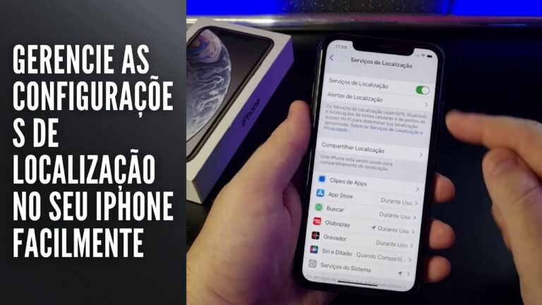 Gerencie as configurações de localização no seu iPhone facilmente