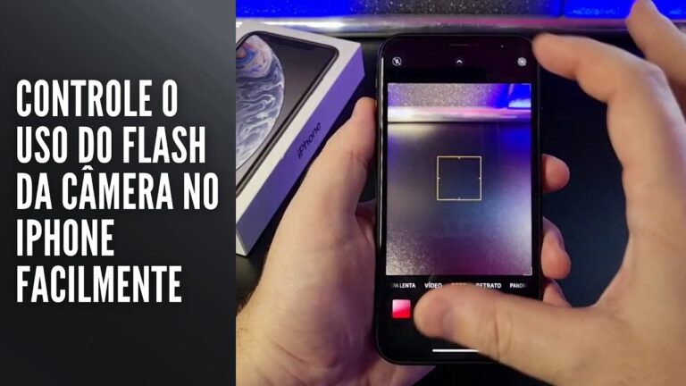 Controle o uso do flash da câmera no iPhone facilmente
