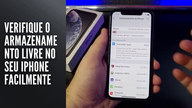 Verifique o armazenamento livre no seu iPhone facilmente Verifique o armazenamento livre no seu iPhone facilmente