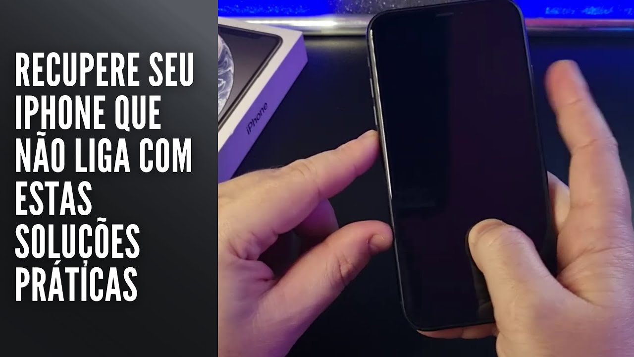 Recupere seu iPhone que não liga com estas soluções práticas Recupere seu iPhone que não liga com estas soluções práticas
