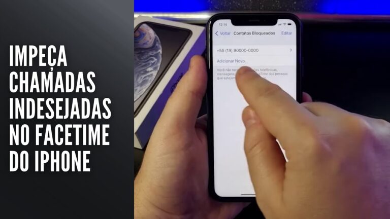 Impeça chamadas indesejadas no FaceTime do iPhone