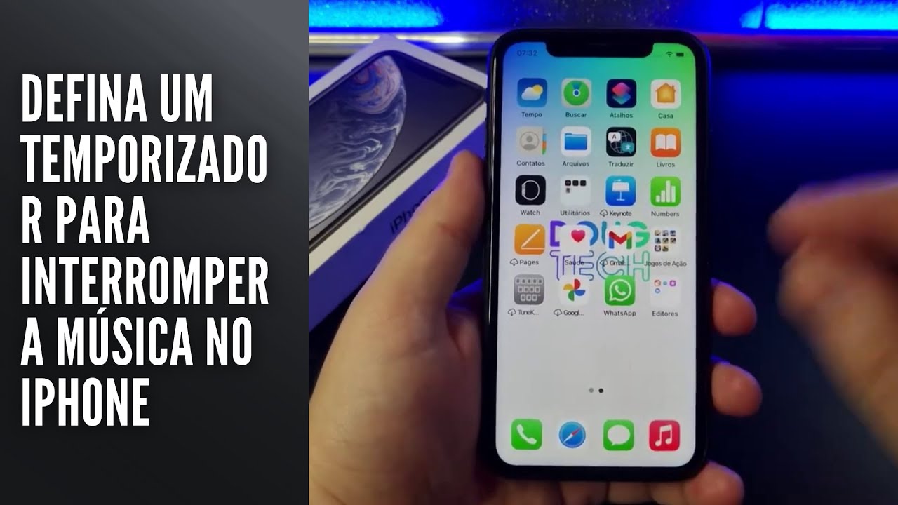 Defina um temporizador para interromper a música no iPhone Defina um temporizador para interromper a música no iPhone