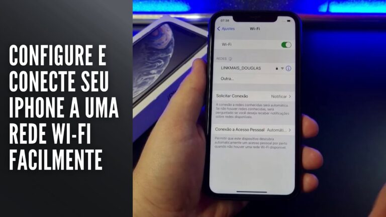 Configure e conecte seu iPhone a uma rede Wi Fi facilmente