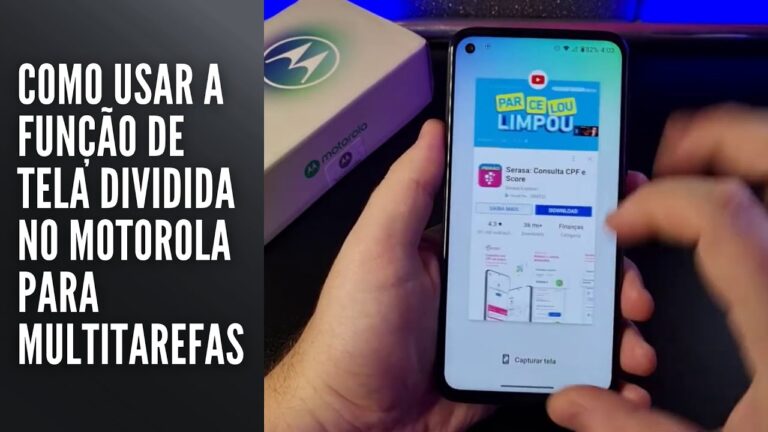 Como Usar a Função de Tela Dividida no Motorola para Multitarefas