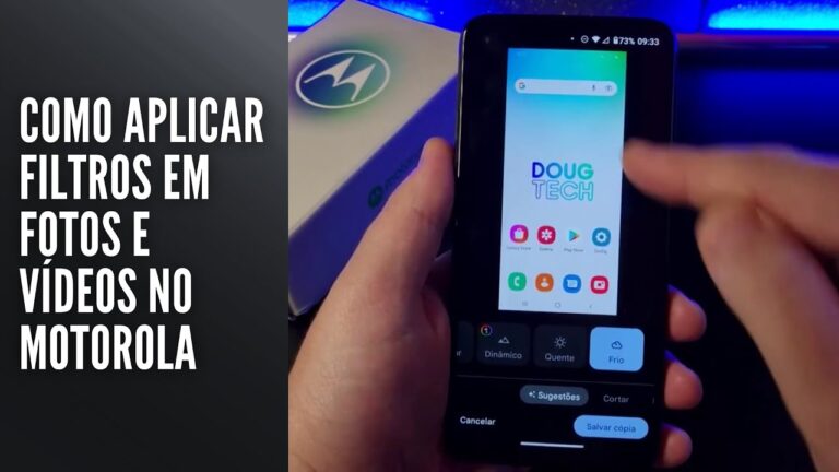 Como Aplicar Filtros em Fotos e Vídeos no Motorola Como Aplicar Filtros em Fotos e Vídeos no Motorola