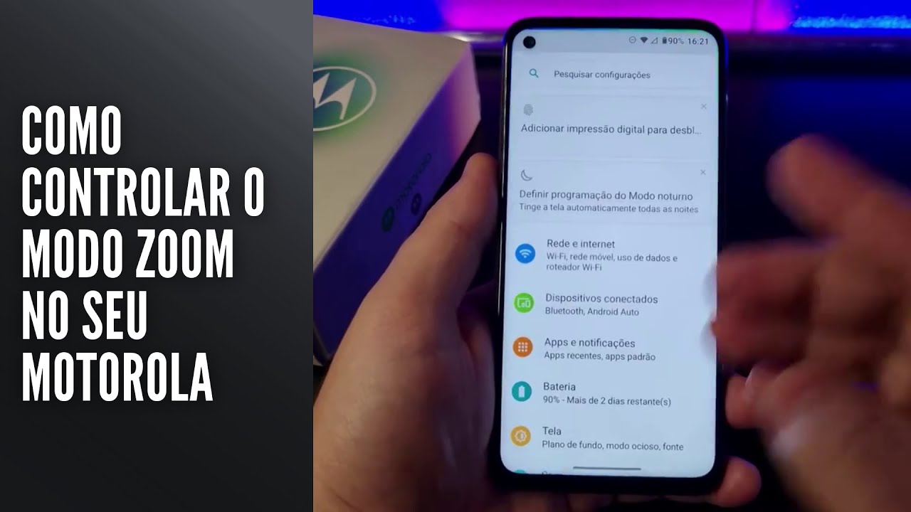 Como Controlar o Modo Zoom no Seu Motorola