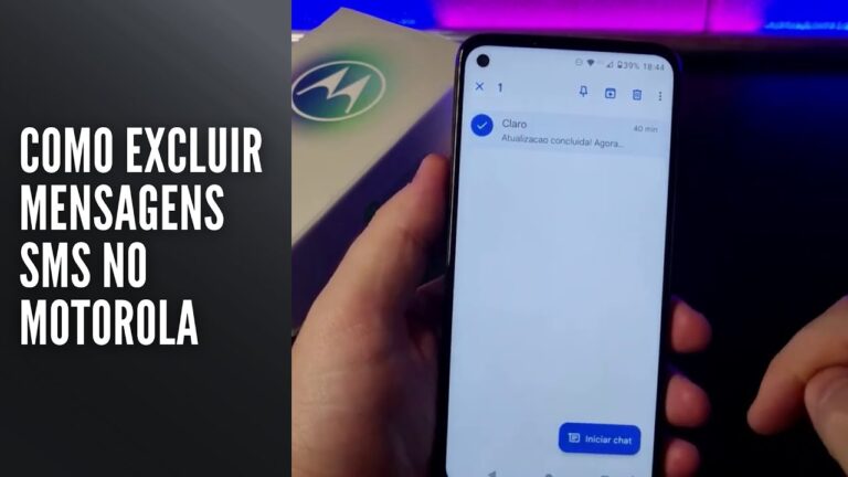 Como Excluir Mensagens SMS no Motorola