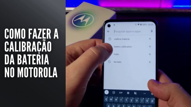 Como Fazer a Calibração da Bateria no Motorola